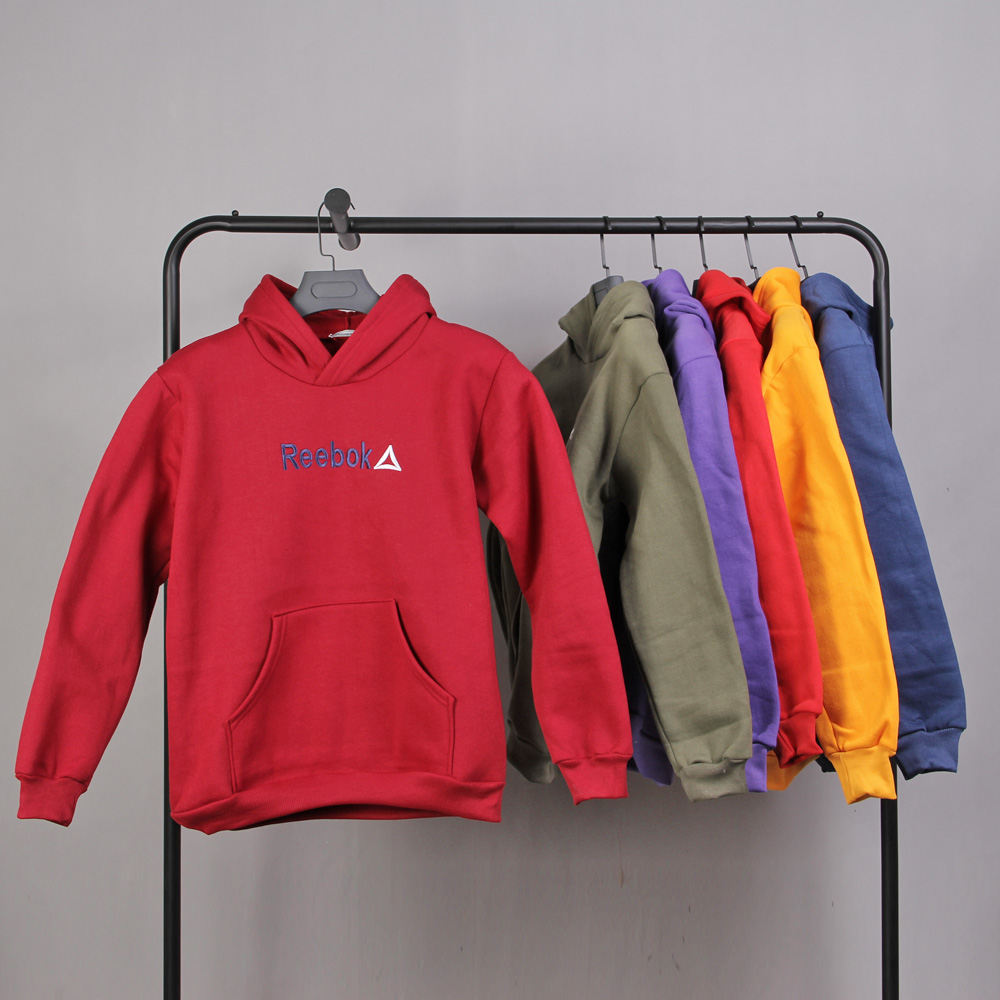 هودی مدل Reebok زرشکی